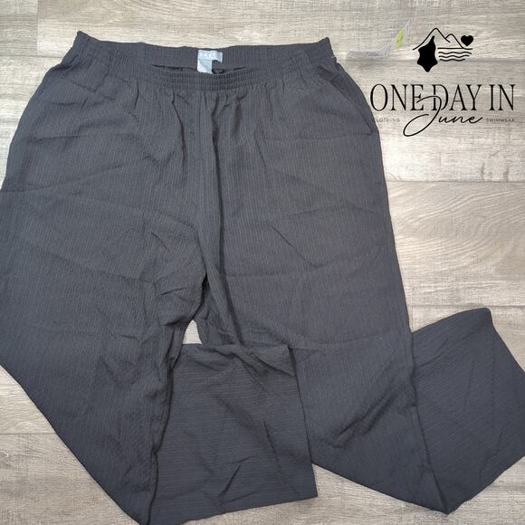 Koret Pants - Koret French Quarter Pull On Casual Pants Size 18W Short